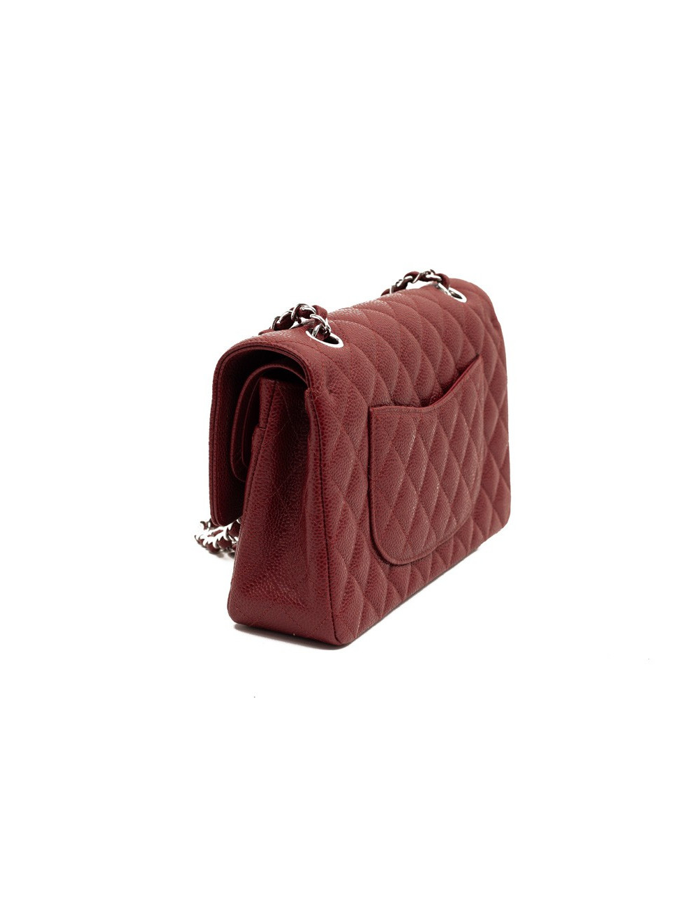 Timeless CHANEL cuir caviar bordeaux