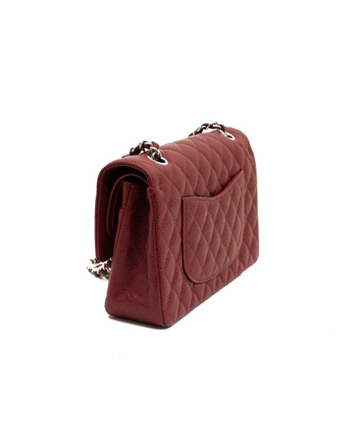 Timeless CHANEL cuir caviar bordeaux