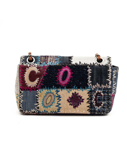 Patchwork CHANEL sac multicolore