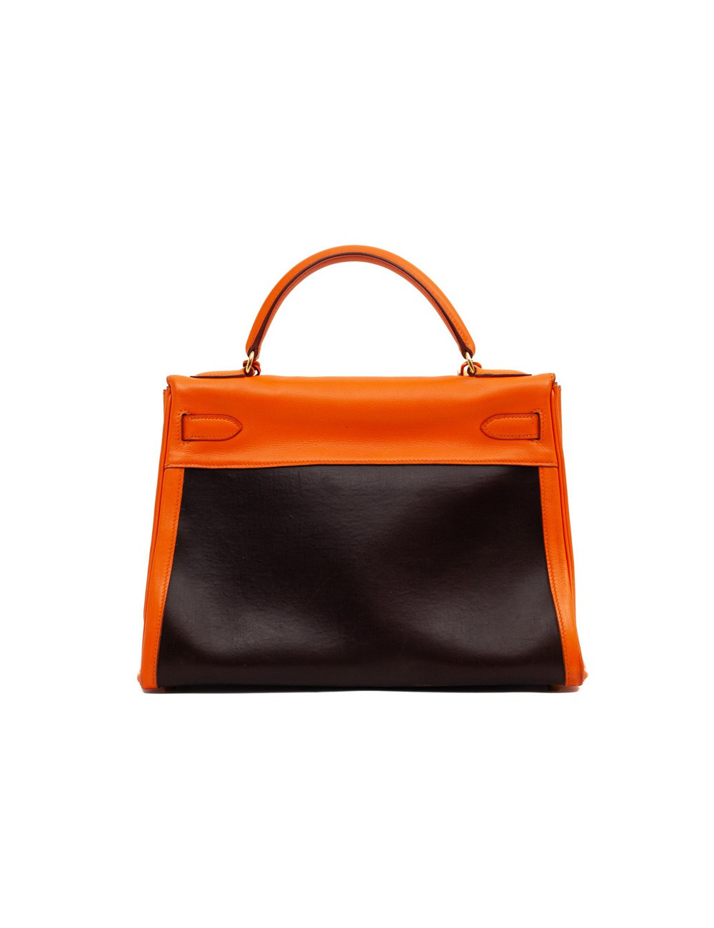 Kelly 32 HERMES toile amazonia et swift orange