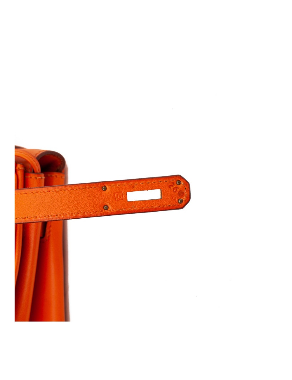 Kelly 32 HERMES toile amazonia et swift orange