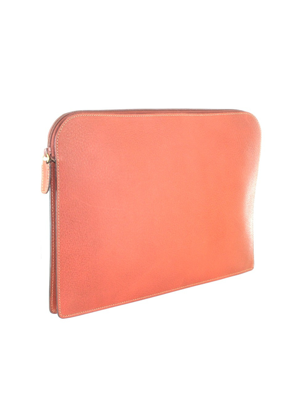 Sacoche GUCCI en cuir grainé marron