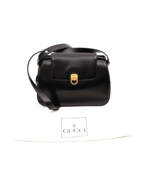 Sac GUCCI vintage cuir noir