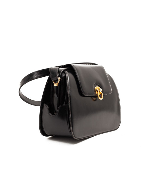 Sac GUCCI vintage cuir noir