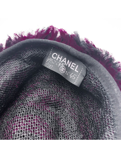 Toque CHANEL Violette