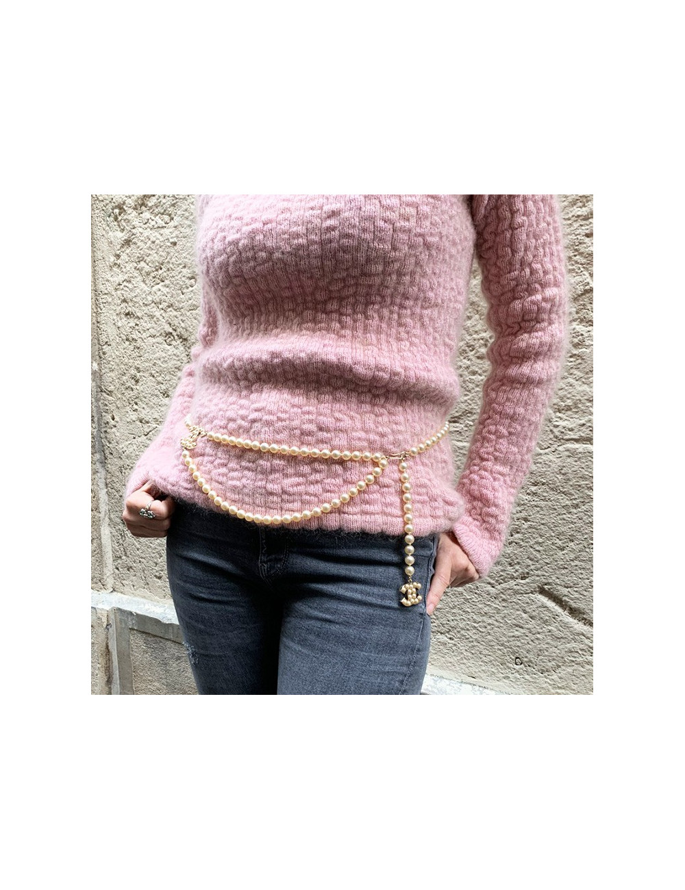 Ceinture perle CHANEL