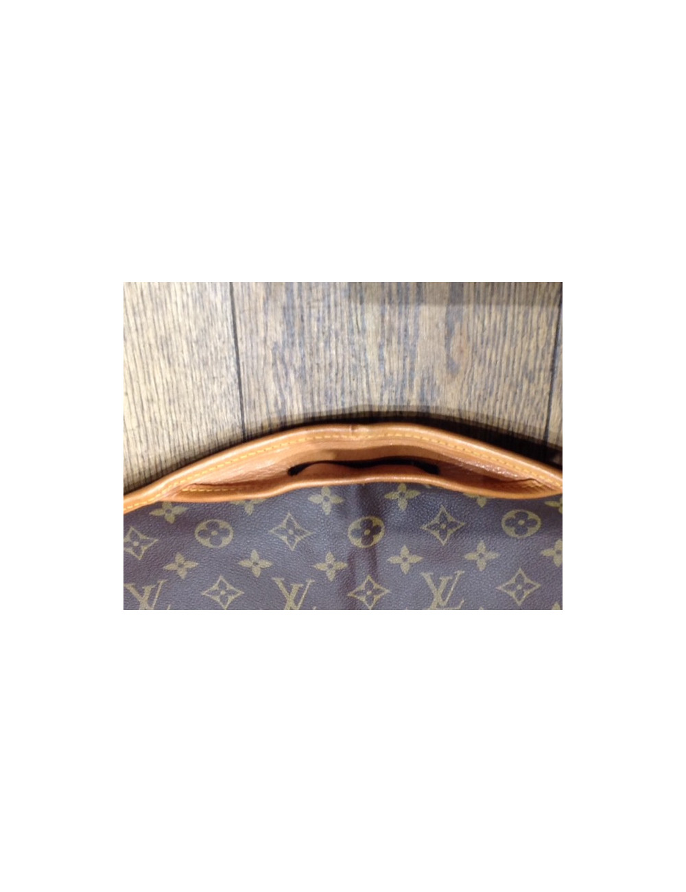 Housse porte habits LOUIS VUITTON en toile Monogram
