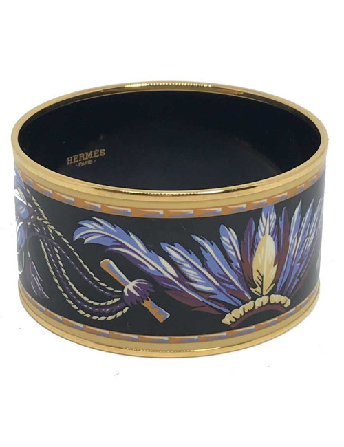 Bracelet HERMES "Brazil" extra large émaillé