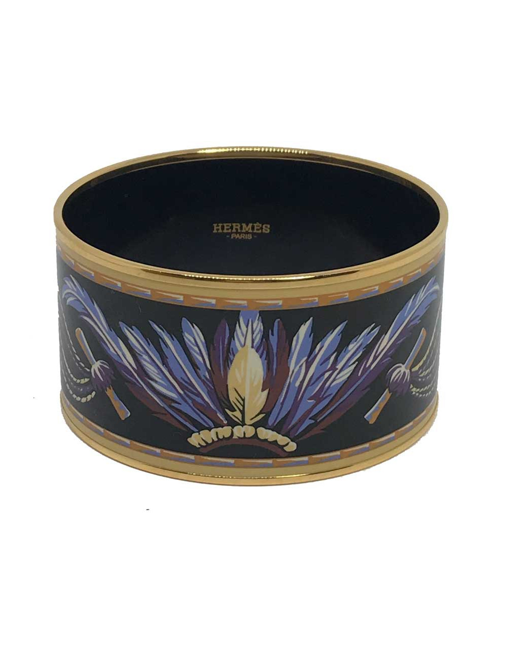 Bracelet HERMES "Brazil" extra large émaillé