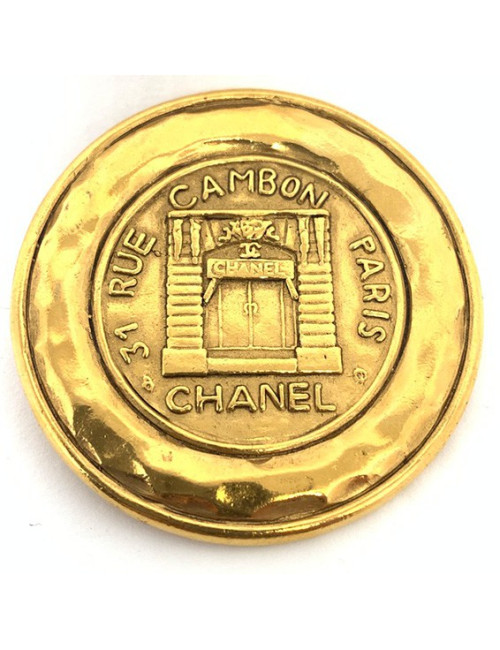 CHANEL Broche Vintage "31 Rue Cambon Paris"