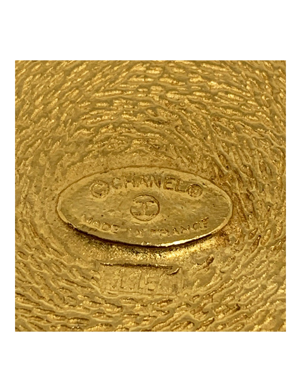 CHANEL Broche Vintage "31 Rue Cambon Paris"