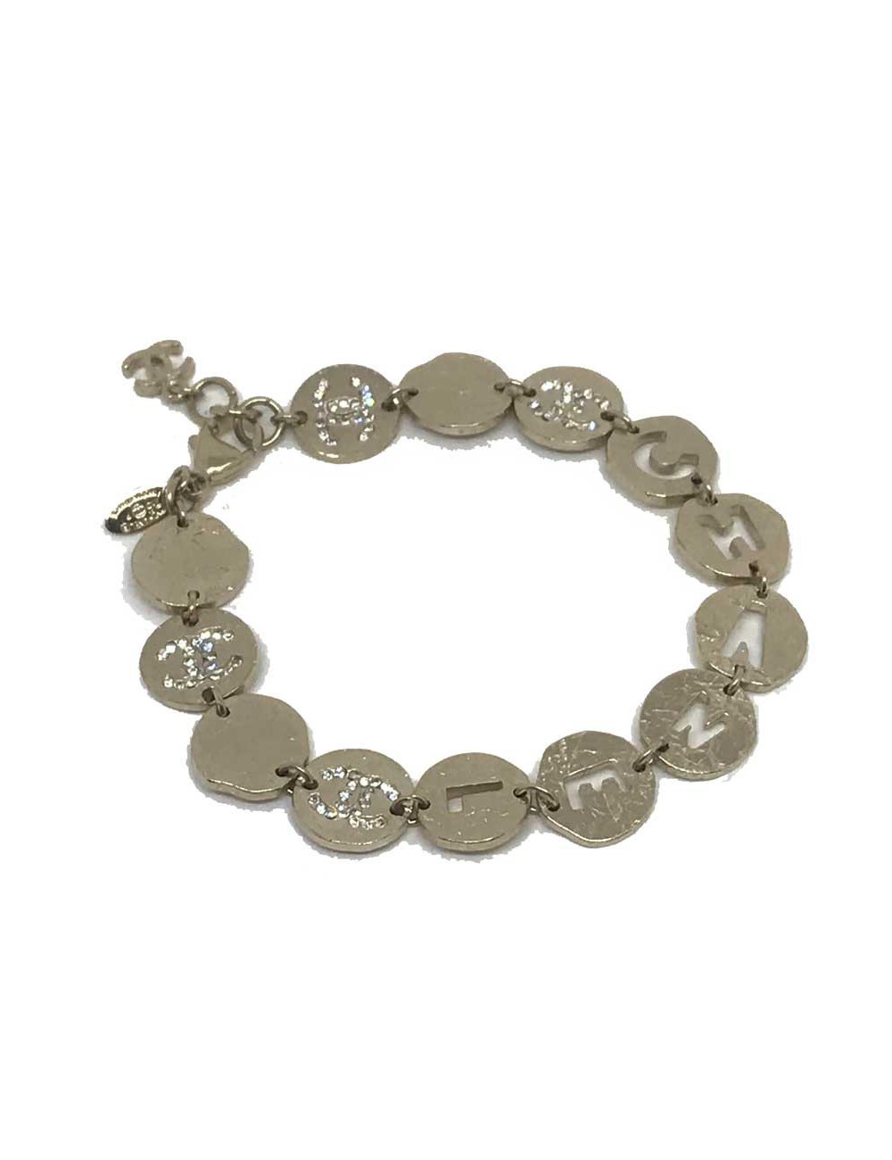 Bracelet C H A N E L et CC en strass