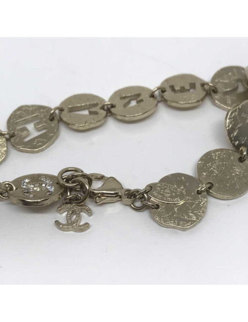 Bracelet C H A N E L et CC en strass