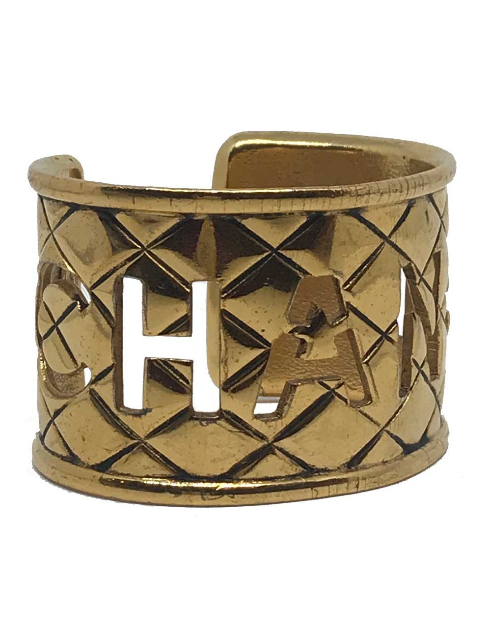 Manchette CHANEL Vintage "C H A N E L"