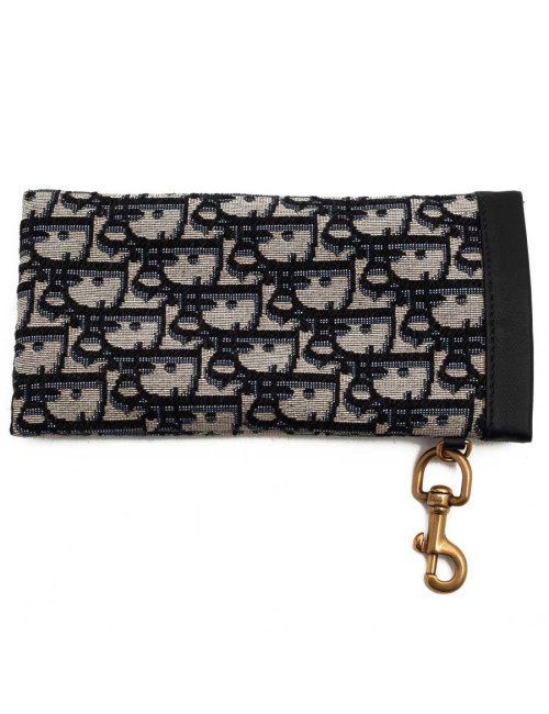 Etui pour lunettes DIOR Toile oblique
