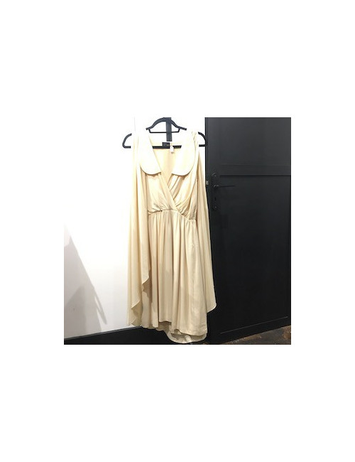 Robe T 42 FENDI soie beige