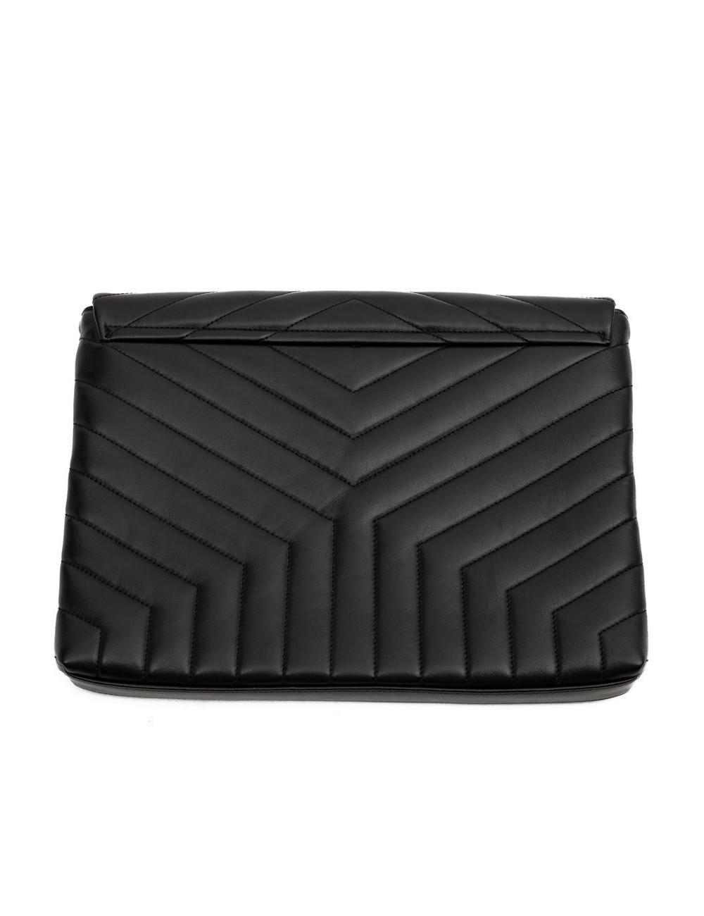 YSL Pochette SAINT LAURENT cuir noir