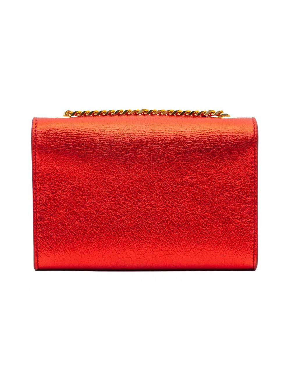 YSL Pochette SAINT LAURENT cuir rouge