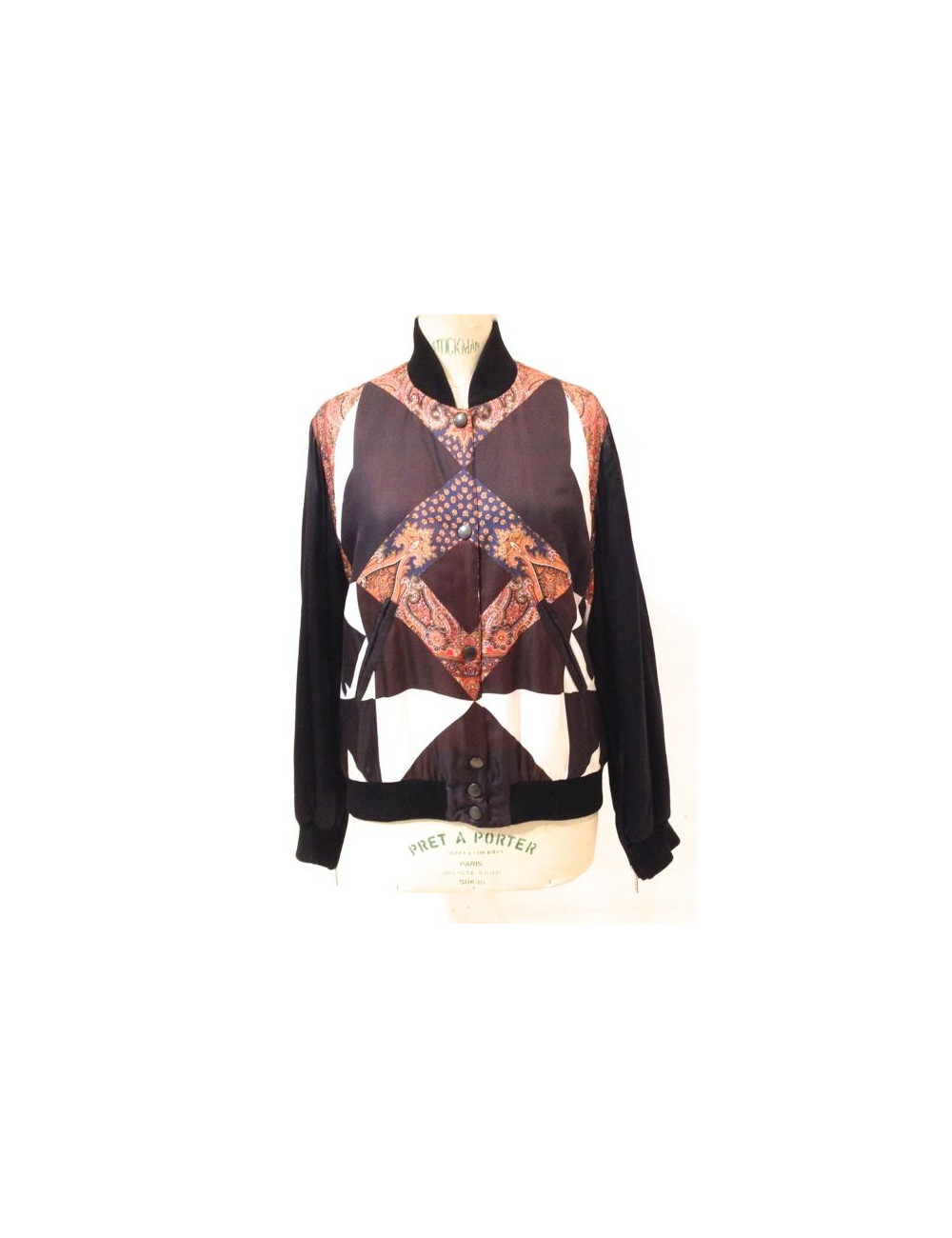 Veste GIVENCHY imprimé foulard T 