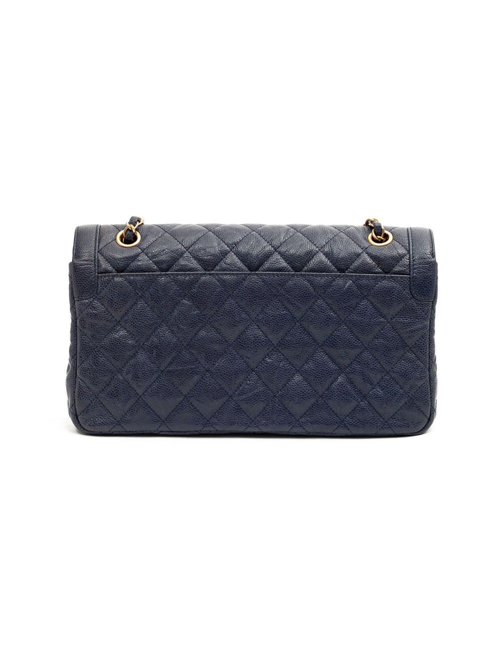 CHANEL Timeless cuir caviar bleu