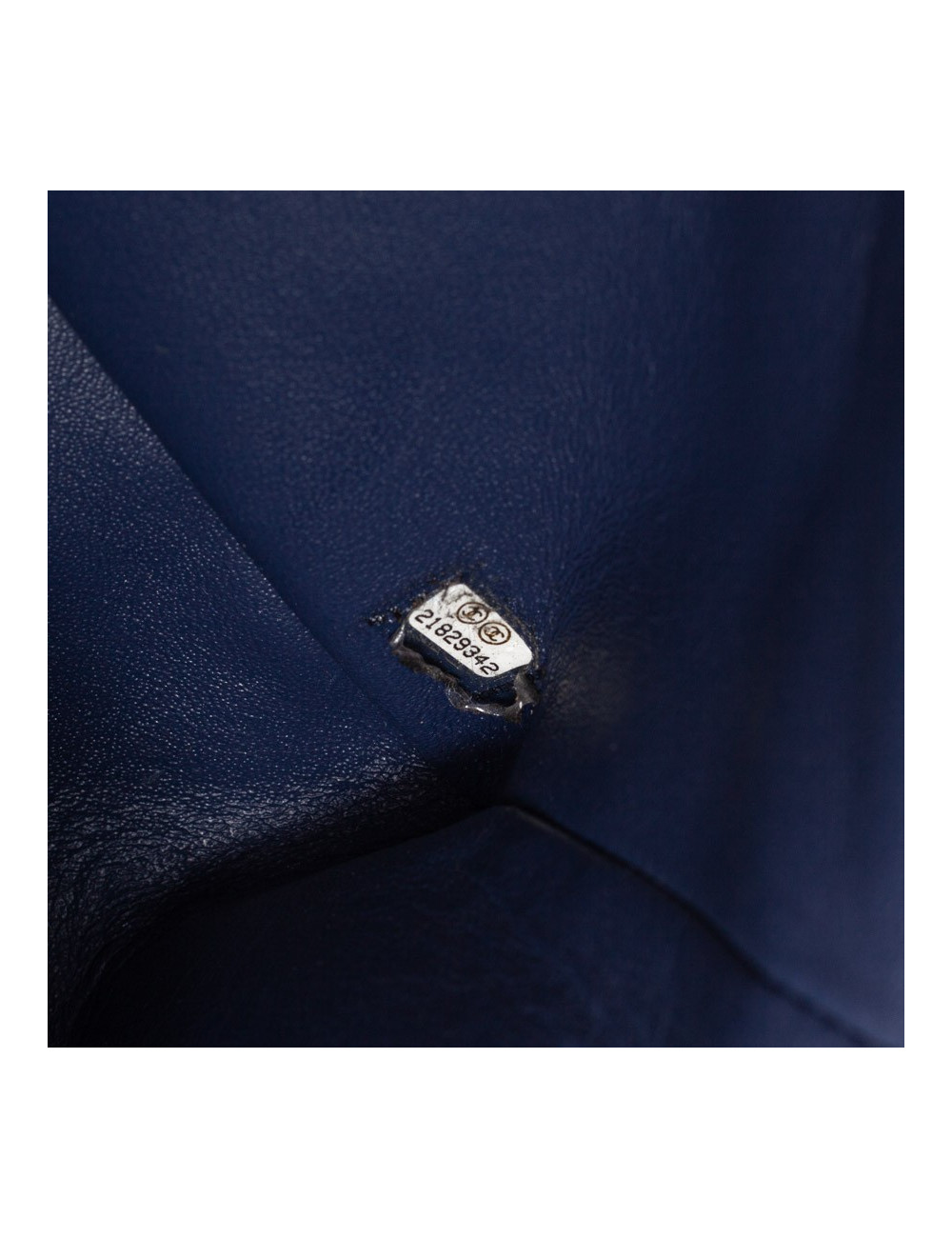 CHANEL Timeless cuir caviar bleu