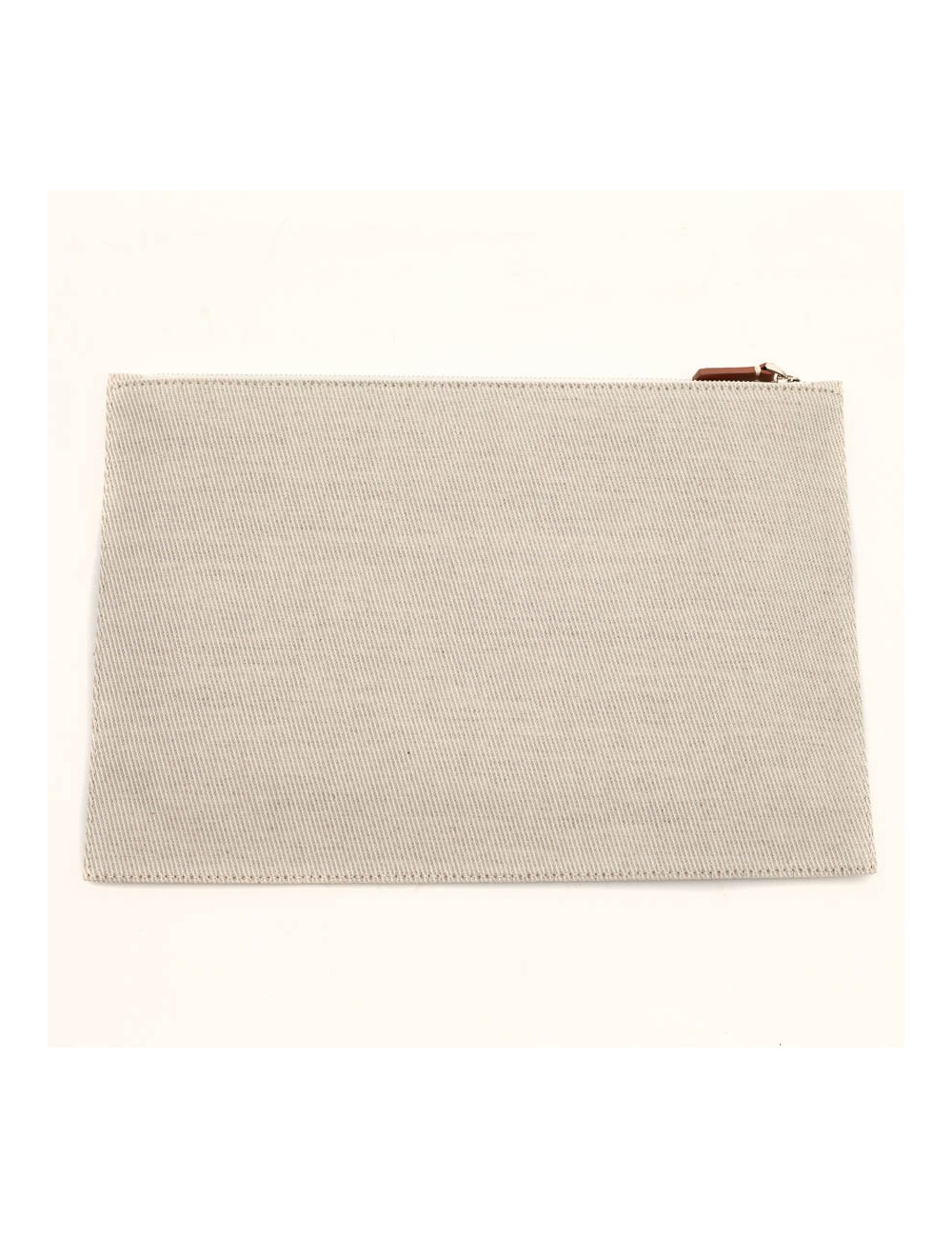 Pochette MULBERRY cuir grainé orange