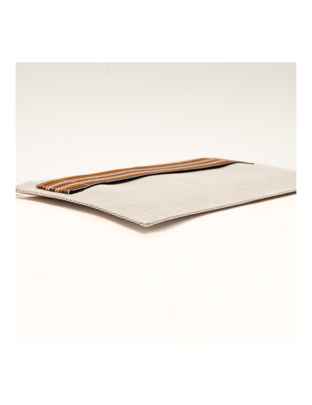 Pochette MULBERRY cuir grainé orange