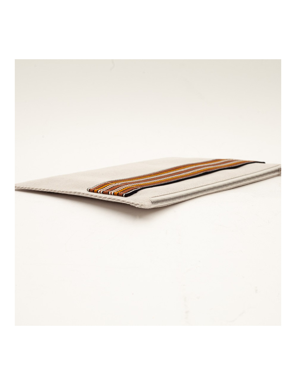 Pochette MULBERRY cuir grainé orange