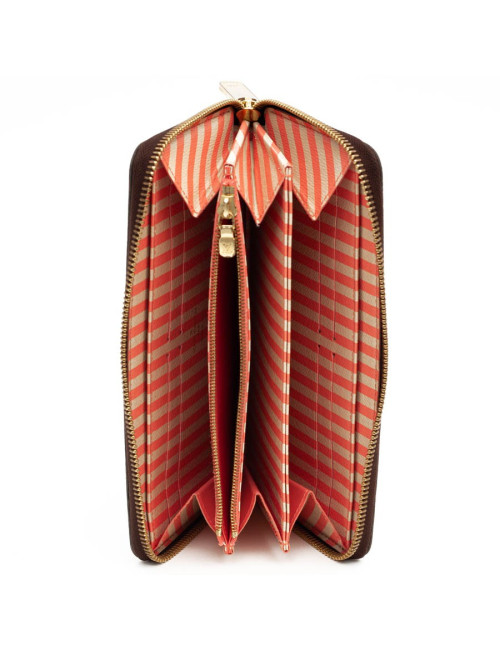 Portefeuille Malles LOUIS VUITTON toile damier