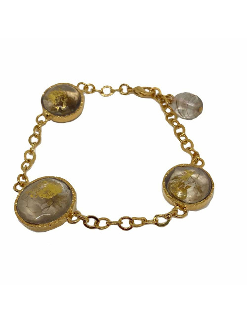 Bracelet MARGUERITE DE VALOIS pâte de verre