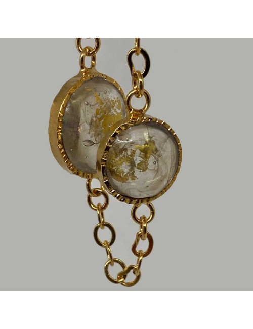 Bracelet MARGUERITE DE VALOIS pâte de verre