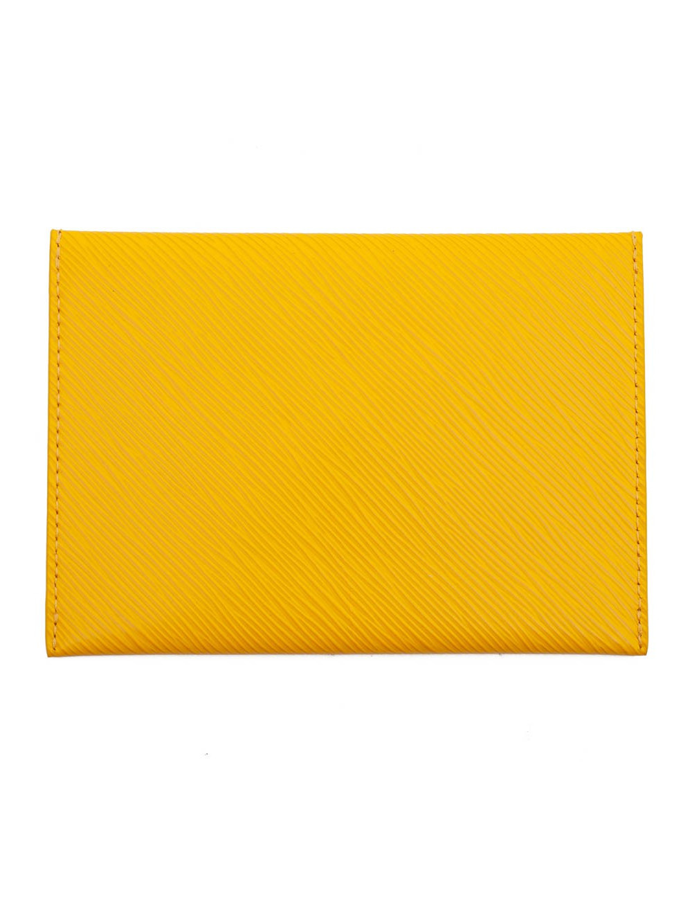 Pochette LOUIS VUITTON cuir jaune