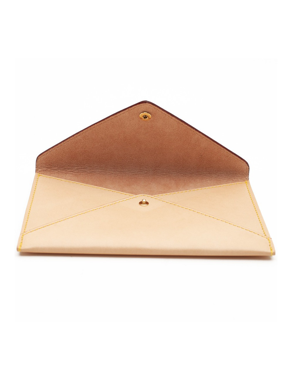 Pochette LOUIS VUITTON cuir nude