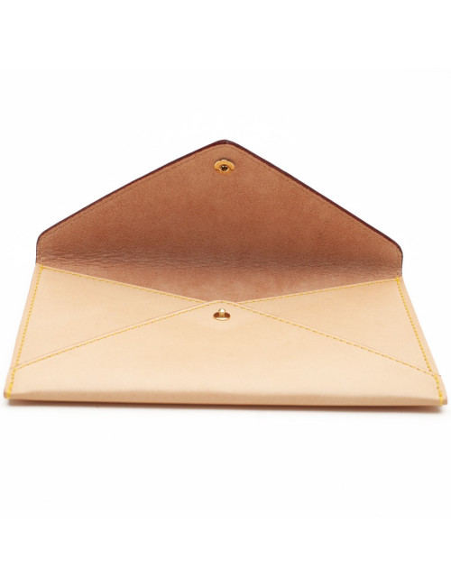 Pochette LOUIS VUITTON cuir nude