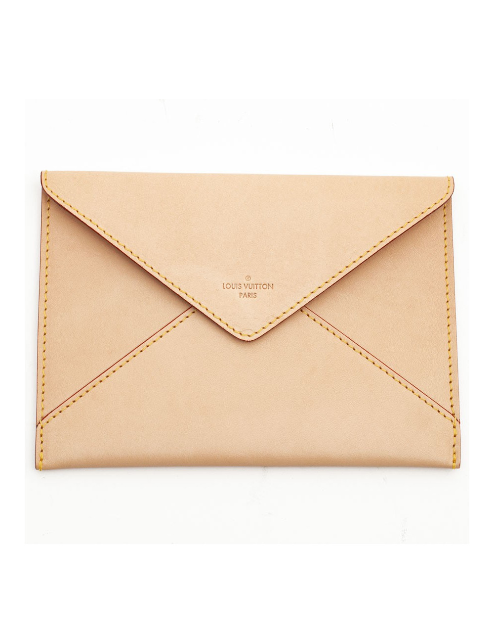 Pochette LOUIS VUITTON cuir nude