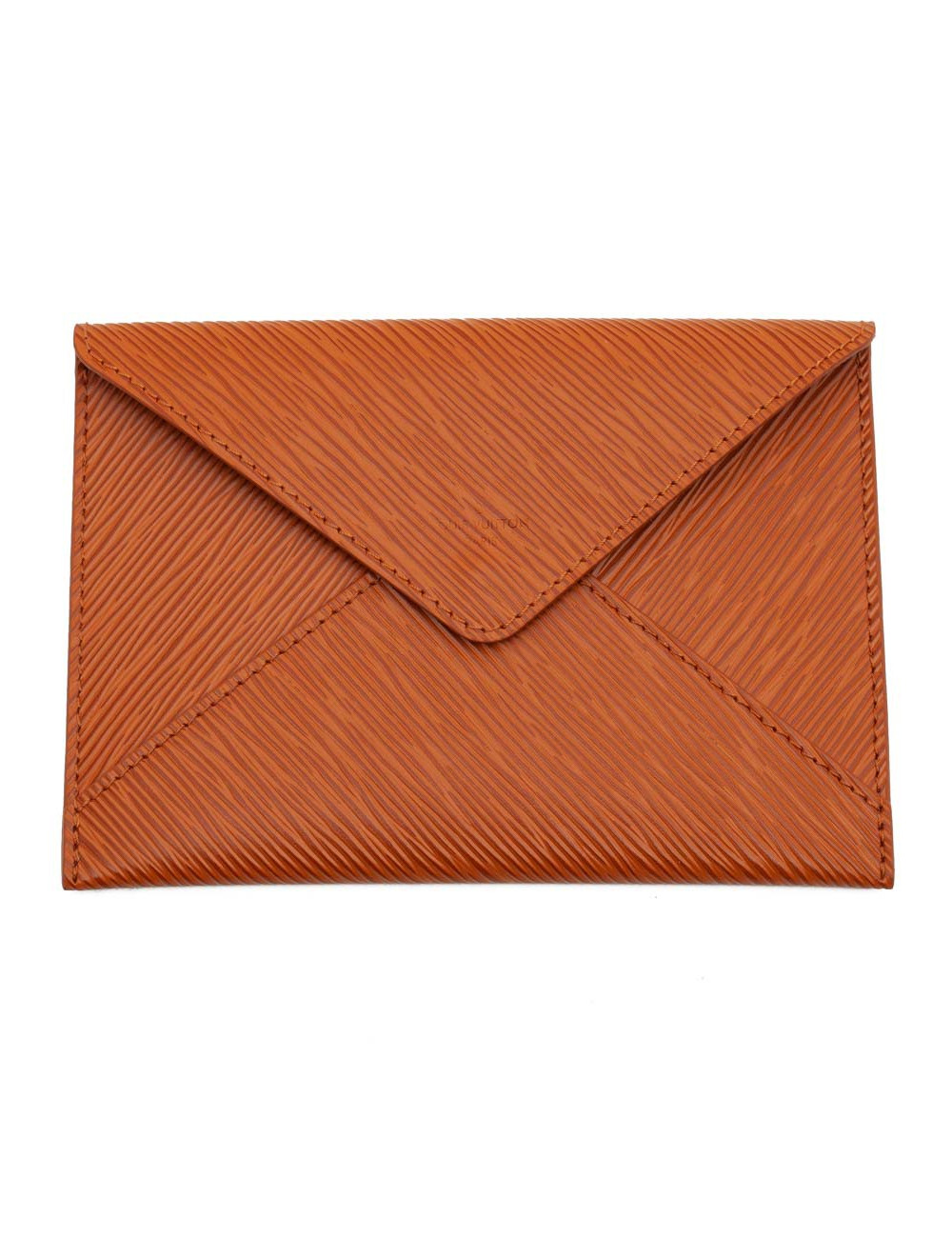 Pochette LOUIS VUITTON cuir Epi Gold