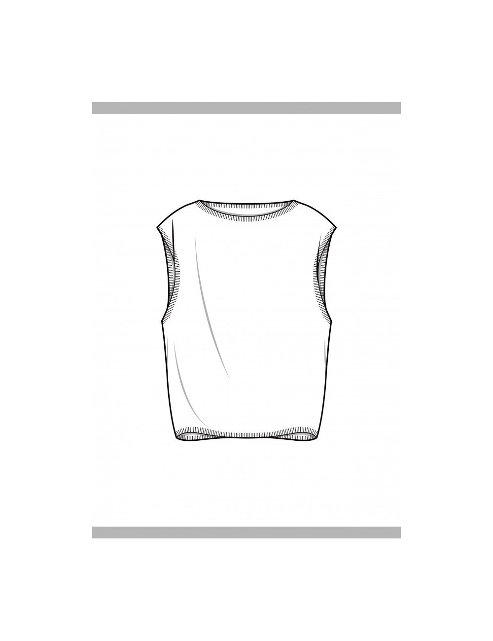 Top CHANEL soie noire