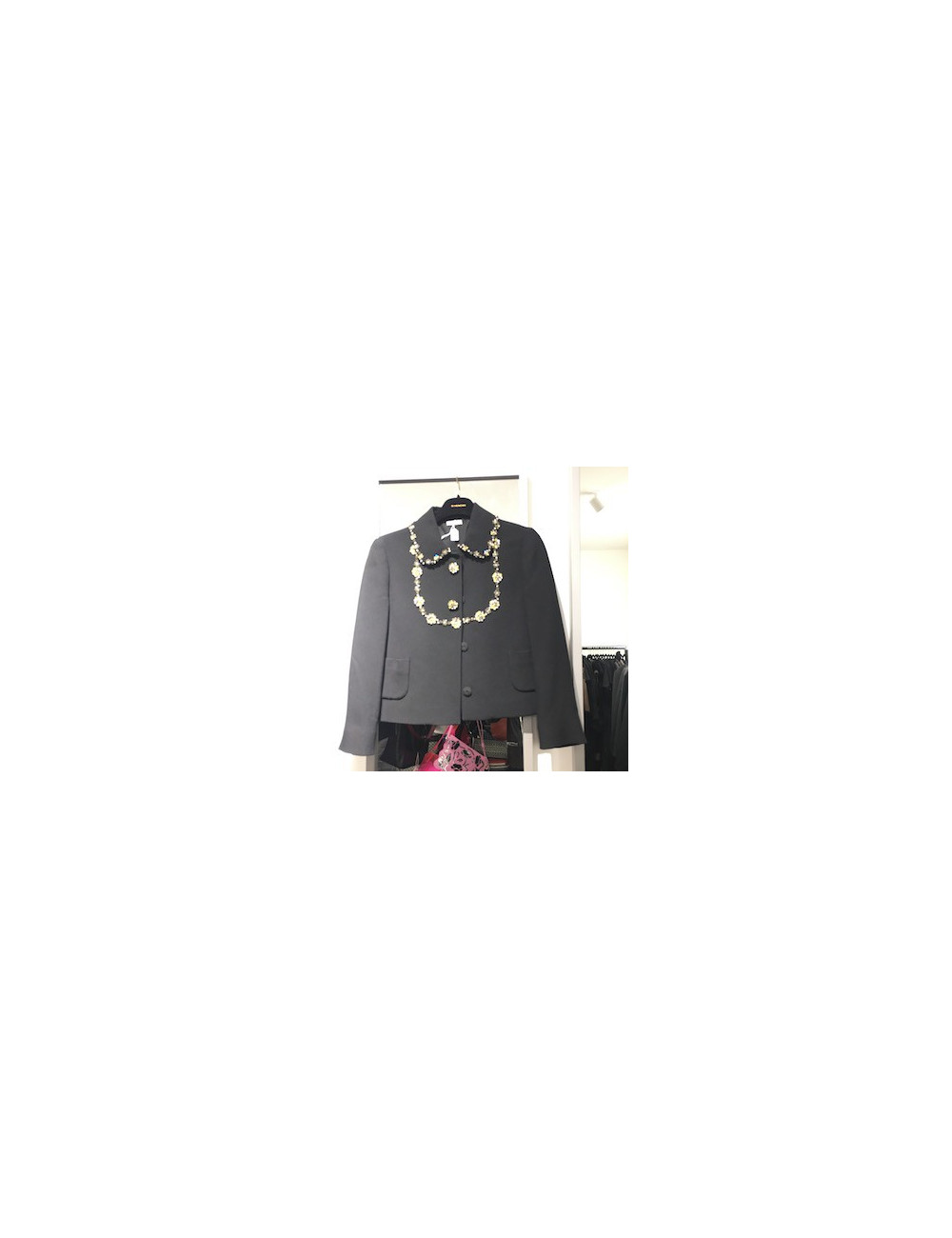 Veste noire MIU MIU 