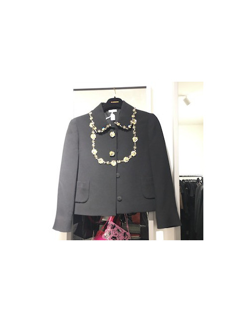 Veste noire MIU MIU 