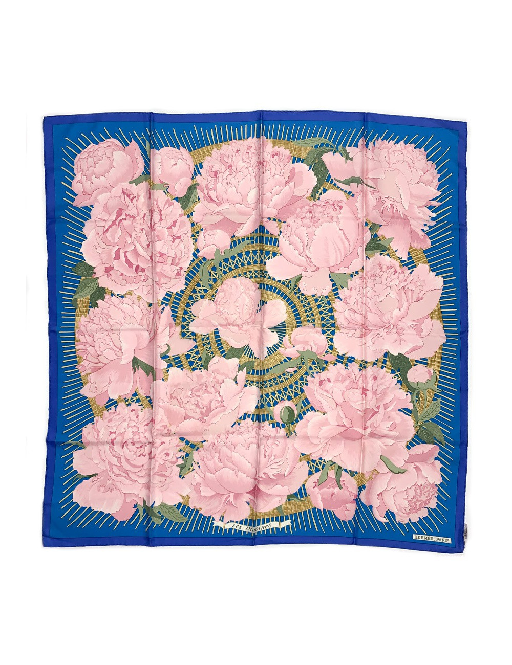 Foulard Hermes "Les pivoines"