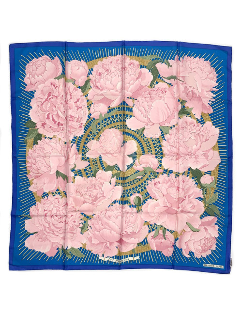 Foulard Hermes "Les pivoines"