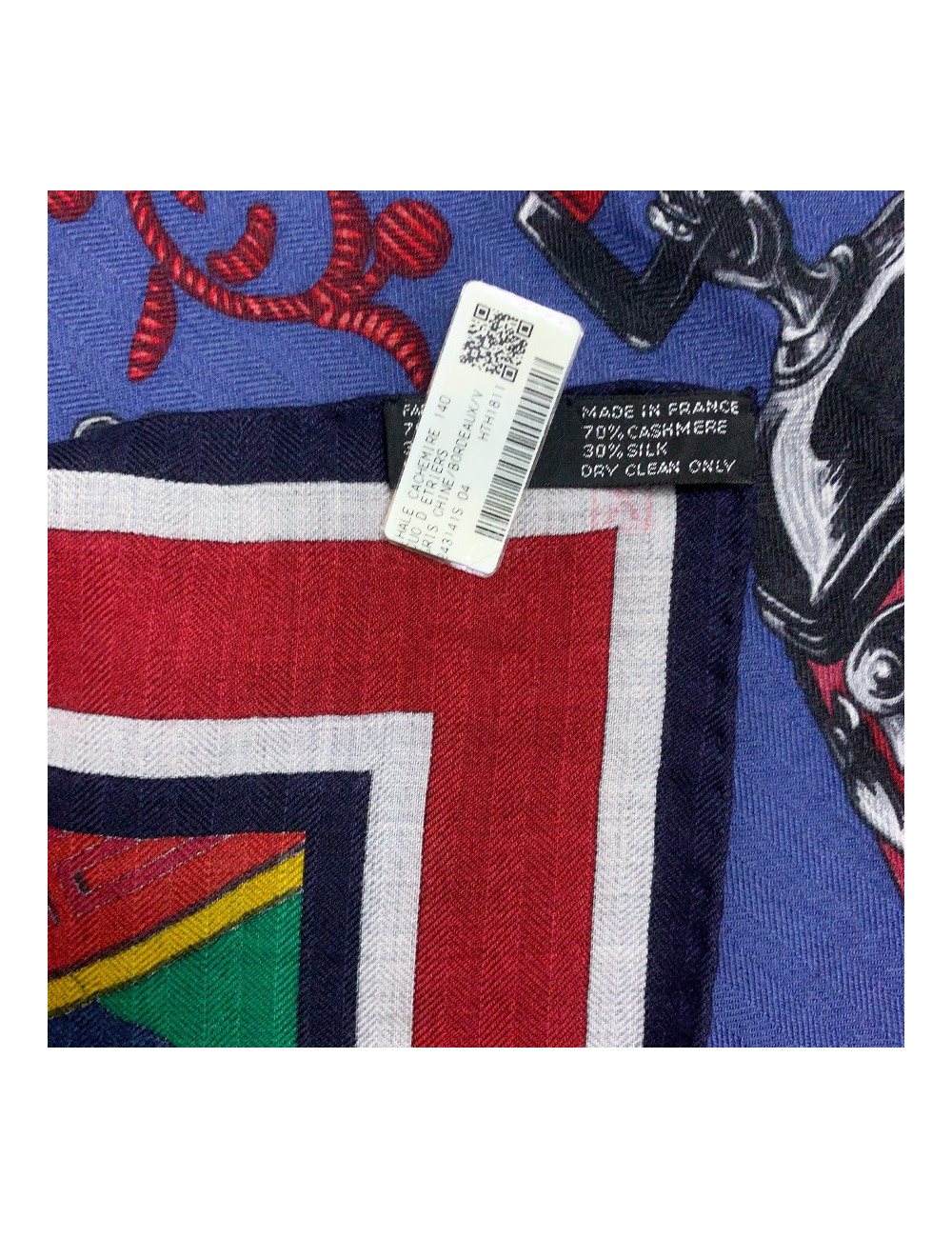 Châle HERMES cachemire 100%