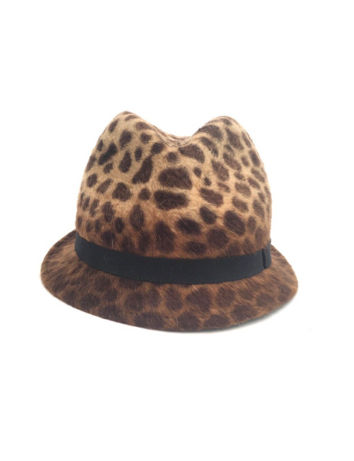 Chapeau ANTHONY PETO poulain léopard T59