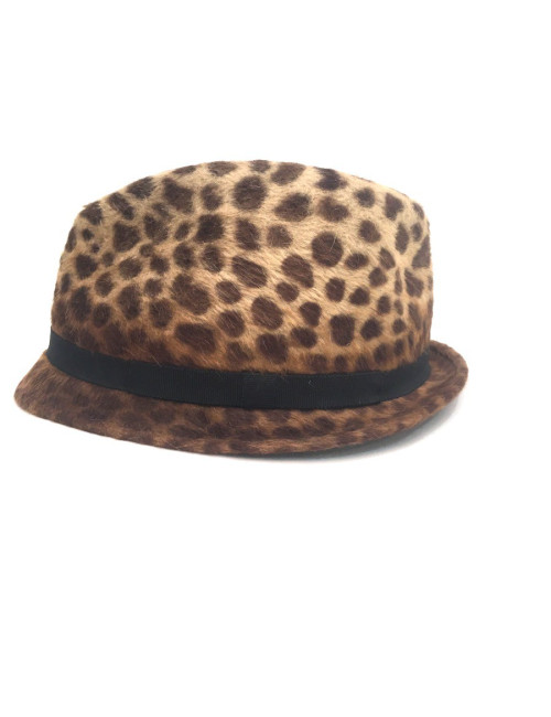 Chapeau ANTHONY PETO poulain léopard T59