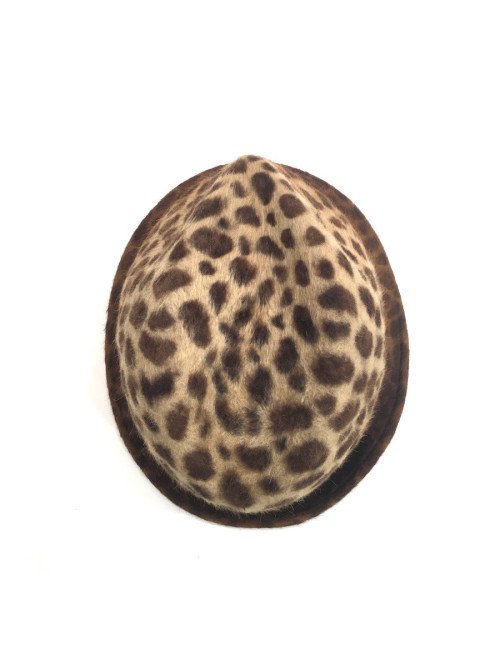 Chapeau ANTHONY PETO poulain léopard T59