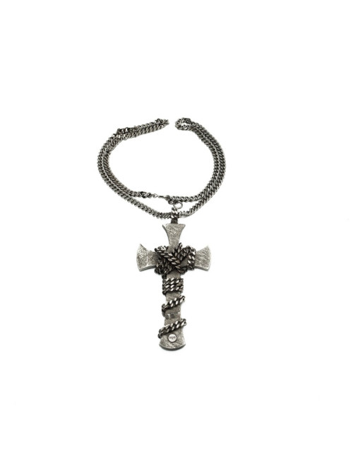 Collier croix enchainée MARGUERITE DE VALOIS