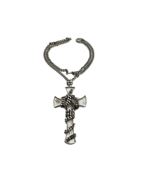 Collier croix enchainée MARGUERITE DE VALOIS
