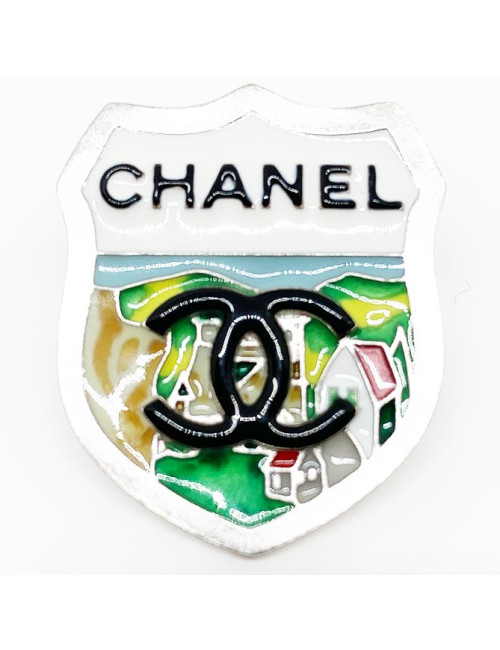CHANEL Paris-Moscou coat of arms pin's