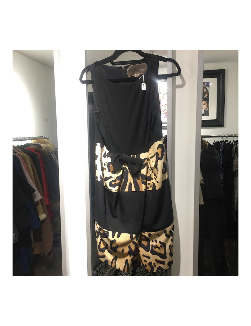 Robe GIAMBATTISTA  VALLI imprimés panthère