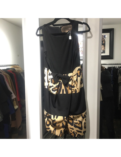 Robe GIAMBATTISTA  VALLI imprimés panthère